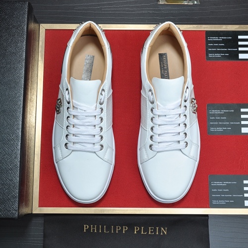 Replica Philipp Plein PP Casual Shoes For Men #1265844 $85.00 USD for Wholesale