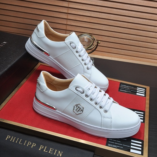 Replica Philipp Plein PP Casual Shoes For Men #1265844 $85.00 USD for Wholesale