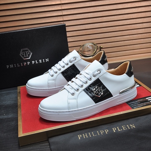 Wholesale Philipp Plein PP Casual Shoes For Men #1265845 $85.00 USD, Wholesale Quality Replica Philipp Plein PP Casual Shoes