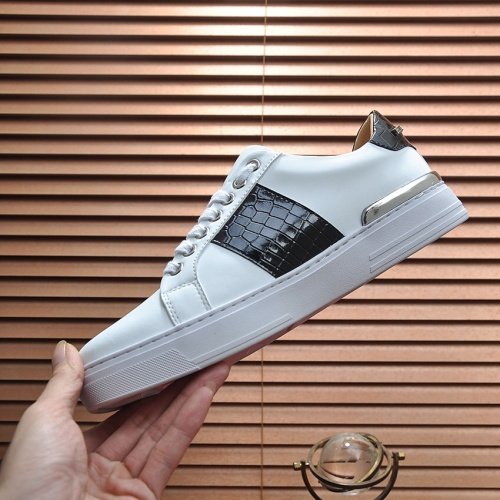 Replica Philipp Plein PP Casual Shoes For Men #1265845 $85.00 USD for Wholesale