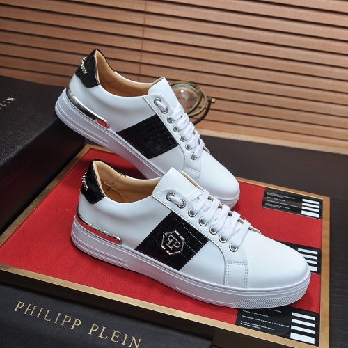 Replica Philipp Plein PP Casual Shoes For Men #1265845 $85.00 USD for Wholesale