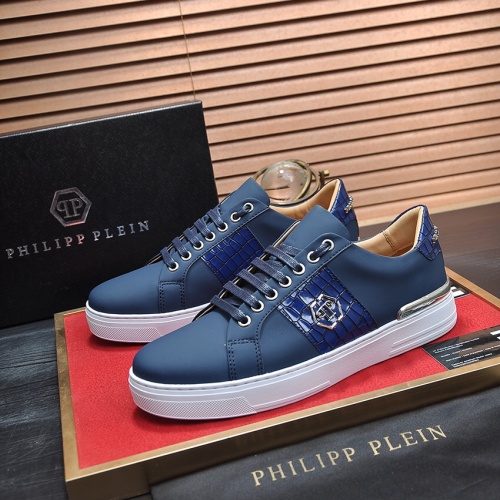 Wholesale Philipp Plein PP Casual Shoes For Men #1265846 $85.00 USD, Wholesale Quality Replica Philipp Plein PP Casual Shoes