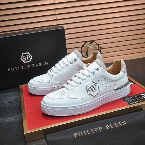 Wholesale Philipp Plein PP Casual Shoes For Men #1265848 $85.00 USD, Wholesale Quality Replica Philipp Plein PP Casual Shoes