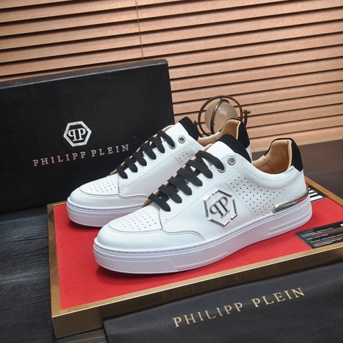 Wholesale Philipp Plein PP Casual Shoes For Men #1265849 $85.00 USD, Wholesale Quality Replica Philipp Plein PP Casual Shoes