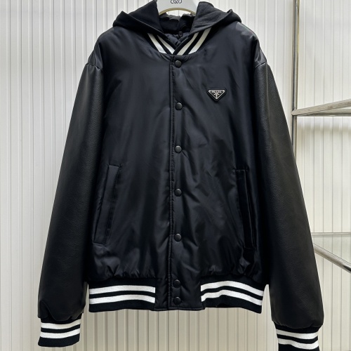 Wholesale Prada Jackets Long Sleeved For Unisex #1265868 $150.00 USD, Wholesale Quality Replica Prada Jackets