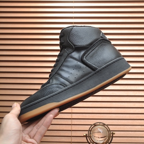 Replica Yves Saint Laurent YSL High Tops Shoes For Men #1265901 $98.00 USD for Wholesale