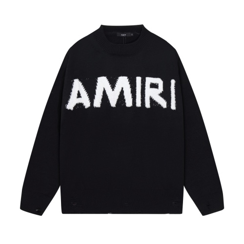 Wholesale Amiri Sweaters Long Sleeved For Unisex #1265902 $64.00 USD, Wholesale Quality Replica Amiri Sweaters