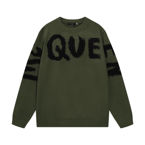 Wholesale Alexander McQueen Sweater Long Sleeved For Unisex #1265904 $68.00 USD, Wholesale Quality Replica Alexander McQueen Sweater