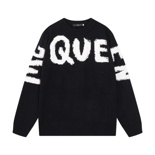 Wholesale Alexander McQueen Sweater Long Sleeved For Unisex #1265905 $68.00 USD, Wholesale Quality Replica Alexander McQueen Sweater