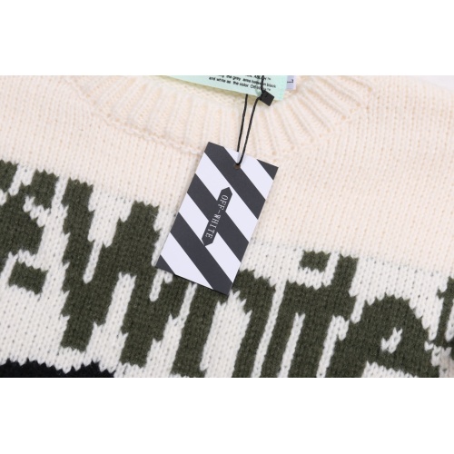 Replica Off-White Sweaters Long Sleeved For Unisex #1265919 $64.00 USD for Wholesale