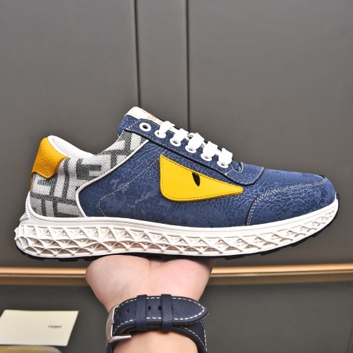 Replica Fendi Casual Shoes For Men #1265920 $76.00 USD for Wholesale