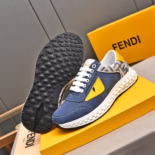 Replica Fendi Casual Shoes For Men #1265920 $76.00 USD for Wholesale