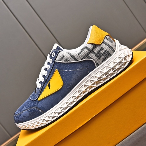 Replica Fendi Casual Shoes For Men #1265920 $76.00 USD for Wholesale