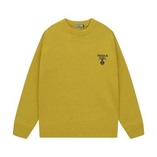 Wholesale Prada Sweater Long Sleeved For Unisex #1265923 $64.00 USD, Wholesale Quality Replica Prada Sweater