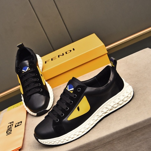 Wholesale Fendi Casual Shoes For Men #1265928 $76.00 USD, Wholesale Quality Replica Fendi Casual Shoes