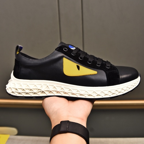 Replica Fendi Casual Shoes For Men #1265928 $76.00 USD for Wholesale