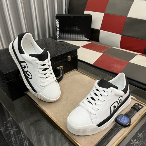 Replica Dsquared Casual Shoes For Men #1265939 $82.00 USD for Wholesale