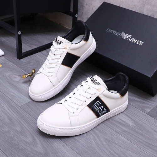 Wholesale Armani Casual Shoes For Men #1265975 $76.00 USD, Wholesale Quality Replica Armani Casual Shoes