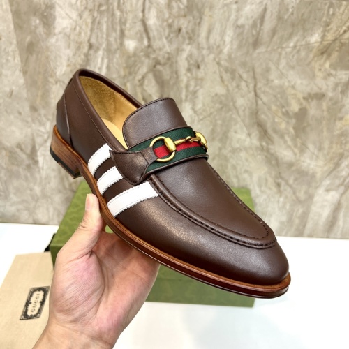 Replica Gucci Oxfords Shoes For Men #1265981 $160.00 USD for Wholesale