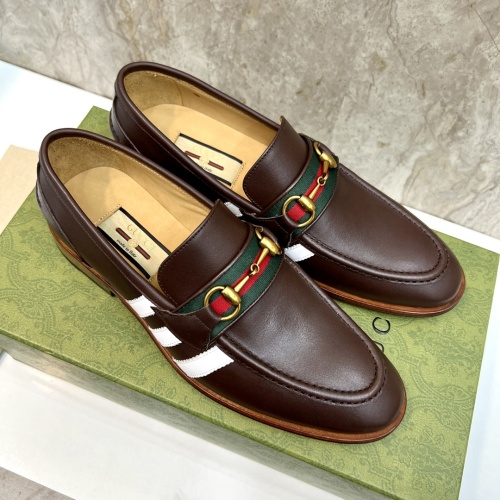 Replica Gucci Oxfords Shoes For Men #1265981 $160.00 USD for Wholesale