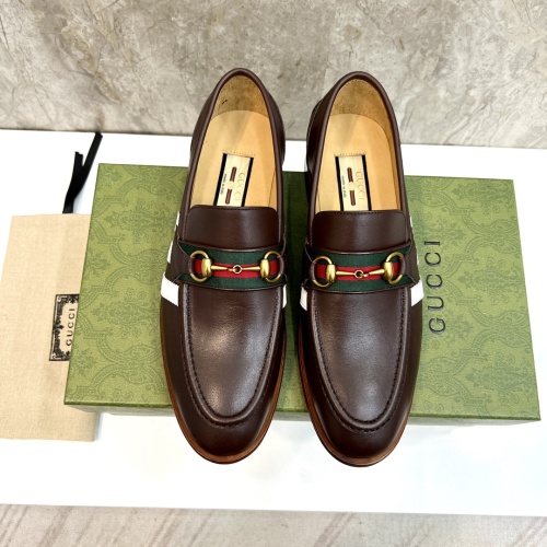 Replica Gucci Oxfords Shoes For Men #1265981 $160.00 USD for Wholesale