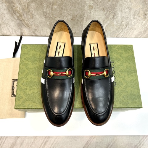 Replica Gucci Oxfords Shoes For Men #1265987 $160.00 USD for Wholesale