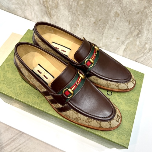 Replica Gucci Oxfords Shoes For Men #1265989 $160.00 USD for Wholesale