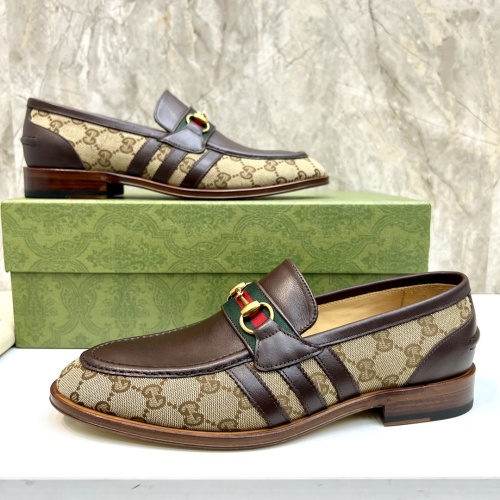 Replica Gucci Oxfords Shoes For Men #1265989 $160.00 USD for Wholesale