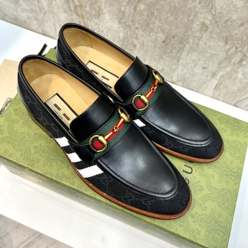 Replica Gucci Oxfords Shoes For Men #1265990 $160.00 USD for Wholesale