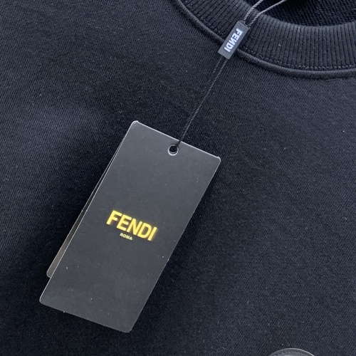 Replica Fendi Hoodies Long Sleeved For Unisex #1266004 $85.00 USD for Wholesale