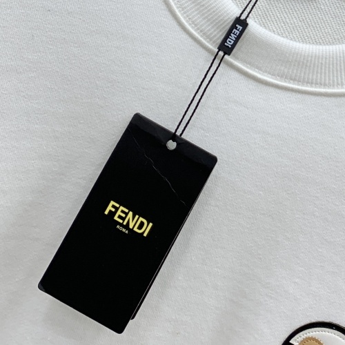 Replica Fendi Hoodies Long Sleeved For Unisex #1266005 $85.00 USD for Wholesale