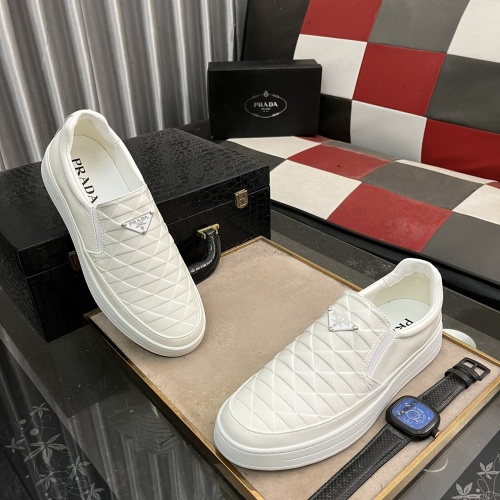 Wholesale Prada Casual Shoes For Men #1266012 $96.00 USD, Wholesale Quality Replica Prada Casual Shoes