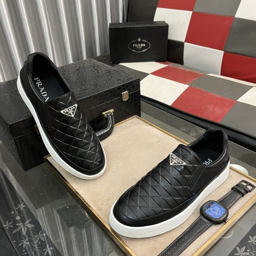 Wholesale Prada Casual Shoes For Men #1266013 $96.00 USD, Wholesale Quality Replica Prada Casual Shoes