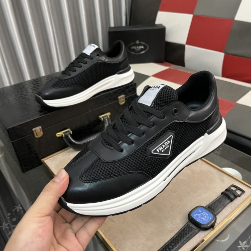 Wholesale Prada Casual Shoes For Men #1266036 $80.00 USD, Wholesale Quality Replica Prada Casual Shoes