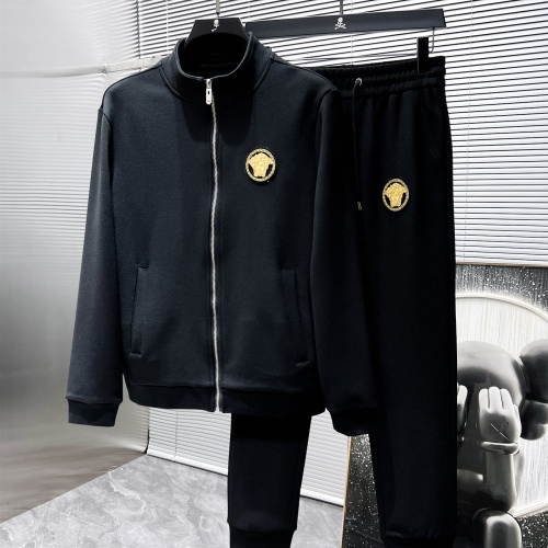 Wholesale Versace Tracksuits Long Sleeved For Men #1266038 $105.00 USD, Wholesale Quality Replica Versace Tracksuits