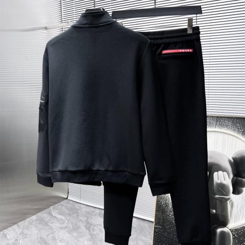 Replica Prada Tracksuits Long Sleeved For Men #1266045 $105.00 USD for Wholesale