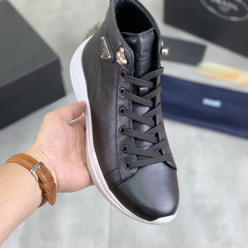 Replica Prada High Top Shoes For Men #1266051 $105.00 USD for Wholesale