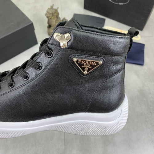 Replica Prada High Top Shoes For Men #1266051 $105.00 USD for Wholesale