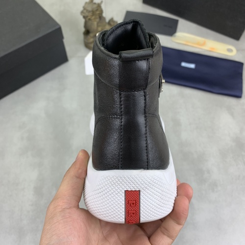 Replica Prada High Top Shoes For Men #1266051 $105.00 USD for Wholesale