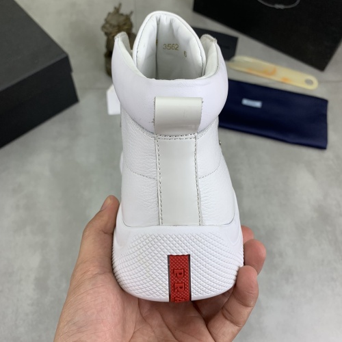 Replica Prada High Top Shoes For Men #1266053 $105.00 USD for Wholesale