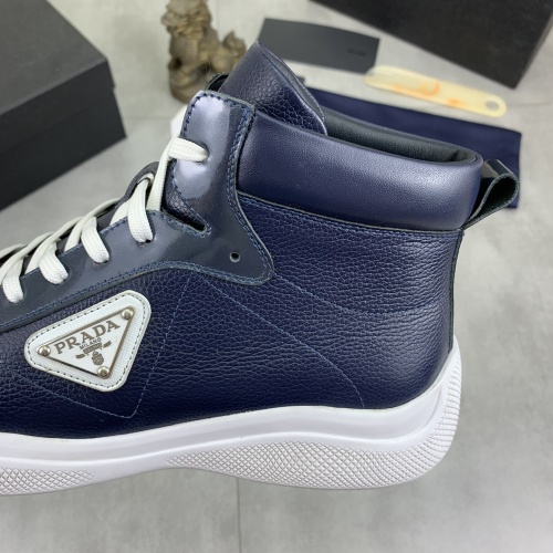 Replica Prada High Top Shoes For Men #1266055 $105.00 USD for Wholesale