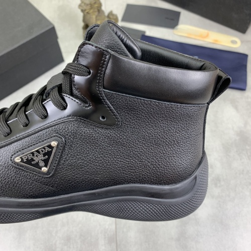 Replica Prada High Top Shoes For Men #1266058 $105.00 USD for Wholesale