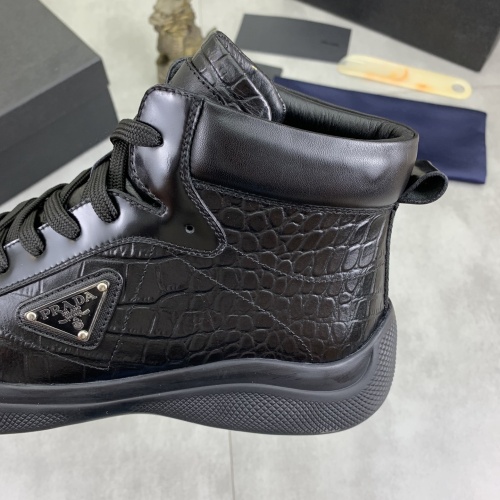 Replica Prada High Top Shoes For Men #1266060 $105.00 USD for Wholesale