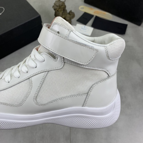 Replica Prada High Top Shoes For Men #1266065 $105.00 USD for Wholesale