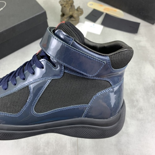 Replica Prada High Top Shoes For Men #1266067 $105.00 USD for Wholesale