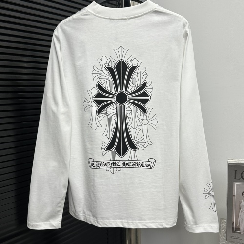 Wholesale Chrome Hearts T-Shirts Long Sleeved For Unisex #1266096 $52.00 USD, Wholesale Quality Replica Chrome Hearts T-Shirts