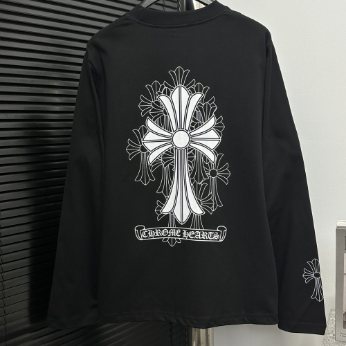 Wholesale Chrome Hearts T-Shirts Long Sleeved For Unisex #1266097 $52.00 USD, Wholesale Quality Replica Chrome Hearts T-Shirts