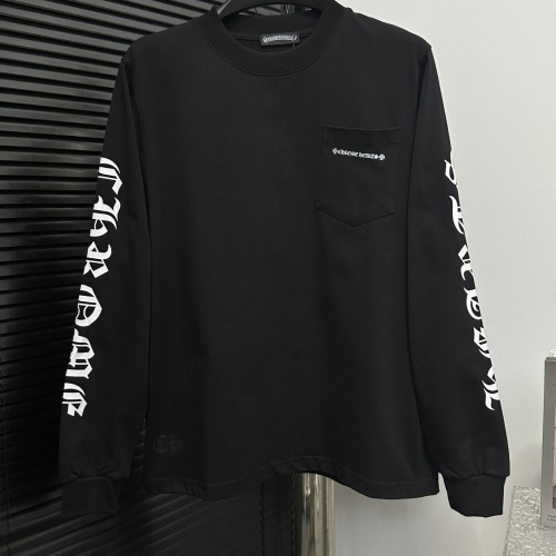 Wholesale Chrome Hearts T-Shirts Long Sleeved For Unisex #1266101 $52.00 USD, Wholesale Quality Replica Chrome Hearts T-Shirts