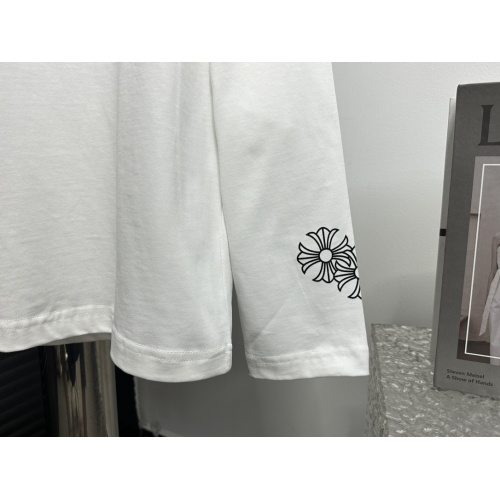 Replica Chrome Hearts T-Shirts Long Sleeved For Unisex #1266104 $52.00 USD for Wholesale