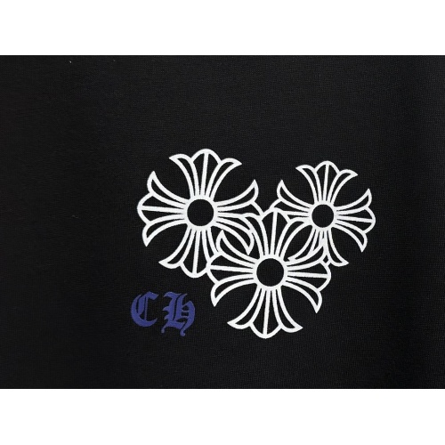 Replica Chrome Hearts T-Shirts Long Sleeved For Unisex #1266105 $52.00 USD for Wholesale